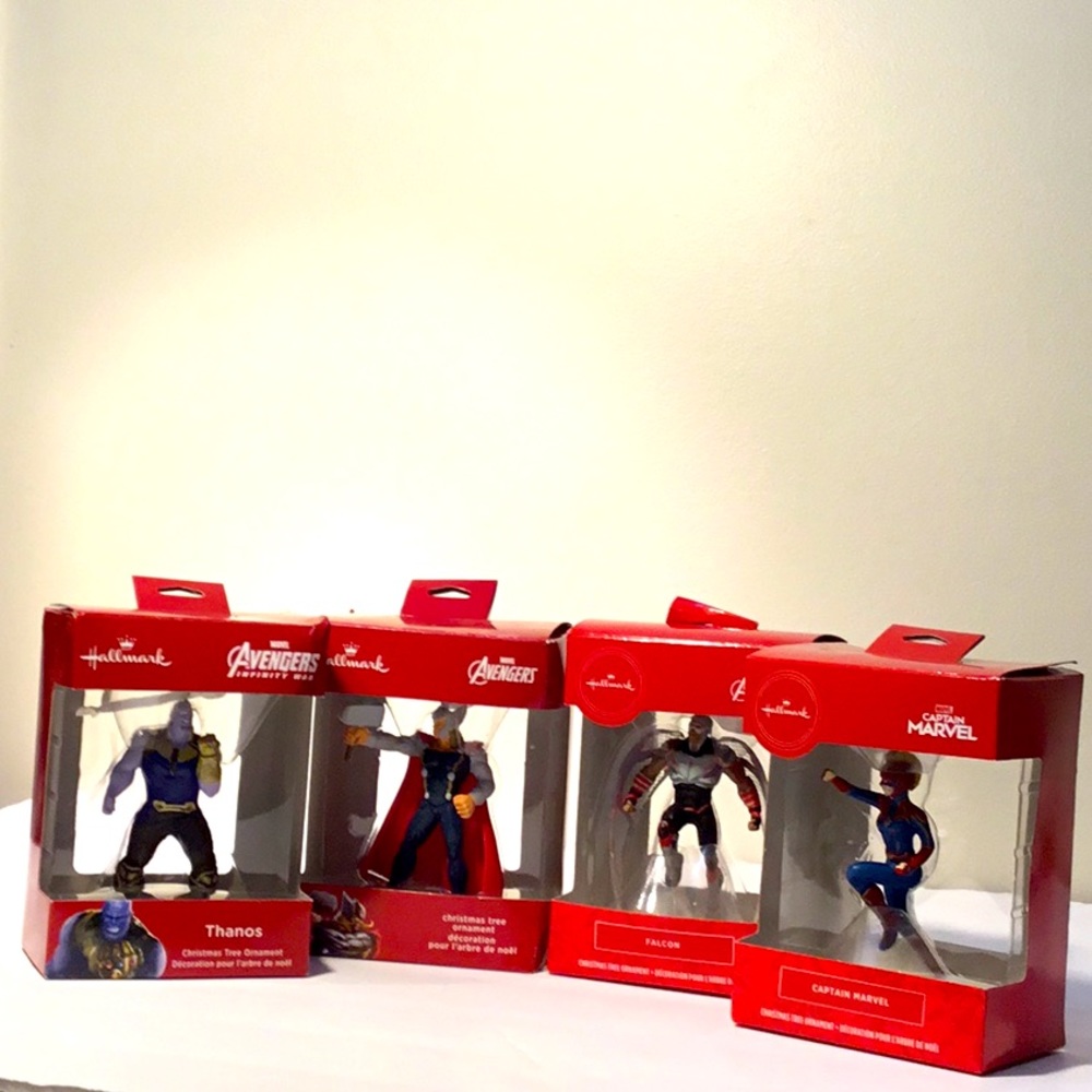 Marvel / Hallmark lot of Tree ornaments